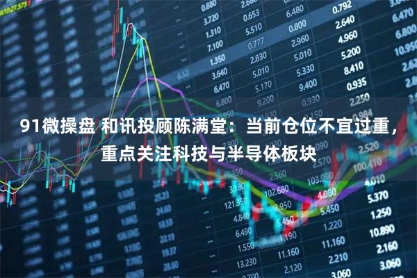 91微操盘 和讯投顾陈满堂：当前仓位不宜过重，重点关注科技与半导体板块