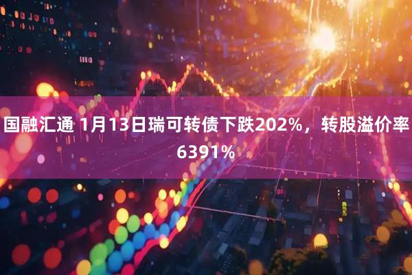 国融汇通 1月13日瑞可转债下跌202%，转股溢价率6391%